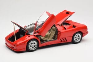Lamborghini Diablo Roadster Piros AUTOart 1:18 70091 Fém – 2. kép a 8-ből