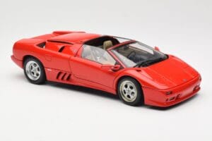 Lamborghini Diablo Roadster Piros AUTOart 1:18 70091 Fém – 6. kép a 8-ből