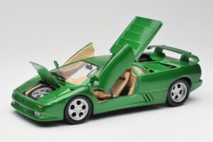 Lamborghini Diablo SE Zöld Maisto 1:18 50303 Fém – 2. kép a 8-ből