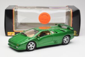 Lamborghini Diablo SE Zöld Maisto 1:18 50303 Fém – 8. kép a 8-ből