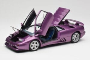 Lamborghini Diablo SE30 Anniversary Edition Metál Lila AUTOart 1:18 79158 Fém – 2. kép a 8-ből