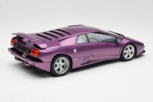 Lamborghini Diablo SE30 Anniversary Edition Metál Lila AUTOart 1:18 79158 Fém – 3. kép a 8-ből