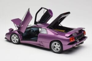 Lamborghini Diablo SE30 Anniversary Edition Metál Lila AUTOart 1:18 79158 Fém – 5. kép a 8-ből