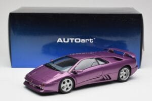 Lamborghini Diablo SE30 Anniversary Edition Metál Lila AUTOart 1:18 79158 Fém – 8. kép a 8-ből