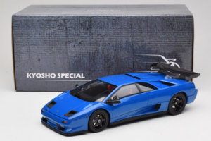 Lamborghini Diablo SVR Kék Kyosho 1:18 KSR18510BL Gyanta – 6. kép a 6-ből