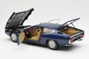 Lamborghini Espada Kék Metallic AUTOart 1:18 74502 Fém – 5. kép a 8-ből