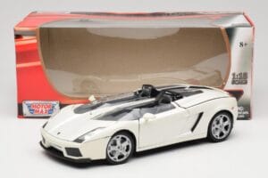 Lamborghini Gallardo Concept S Fehér Motormax 1:18 79156 Fém – 8. kép a 8-ből