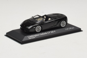 Lamborghini Gallardo LP560-4 Spyder Fekete Minichamps 1:43 400103830 Fém – 2. kép a 5-ből