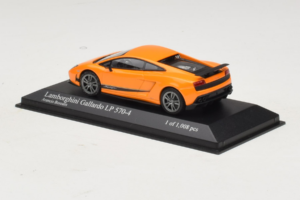 Lamborghini Gallardo LP570-4 Superleggera Narancssárga Metál Minichamps 1:43 400103841 Fém – 3. kép a 5-ből