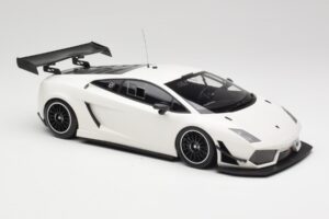 Lamborghini Gallardo LP600+ GT3 Bianco Monocerus Minichamps 1:18 151111102 Fém – 4. kép a 6-ből