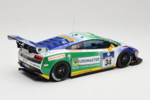 Lamborghini Gallardo LP600+ GT3 Reiter Engineering #34 H-J. Stuck / D. Rostek ADAC 24 Hours Nurburgring 2011 Minichamps 1:18  – 2. kép a 6-ből