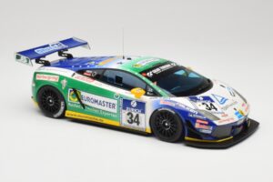 Lamborghini Gallardo LP600+ GT3 Reiter Engineering #34 H-J. Stuck / D. Rostek ADAC 24 Hours Nurburgring 2011 Minichamps 1:18  – 4. kép a 6-ből