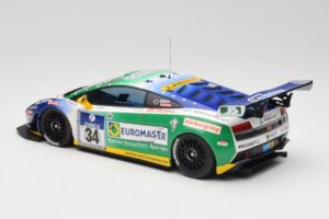 Lamborghini Gallardo LP600+ GT3 Reiter Engineering #34 H-J. Stuck / D. Rostek ADAC 24 Hours Nurburgring 2011 Minichamps 1:18  – 5. kép a 6-ből