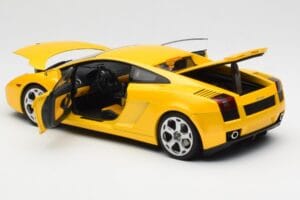 Lamborghini Gallardo Metallic Sárga AUTOart 1:18 74571 Fém – 5. kép a 8-ből