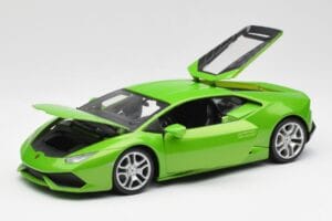 Lamborghini Huracan LP610-4 Zöld Bburago 1:18 18-11038 Fém – 2. kép a 8-ből