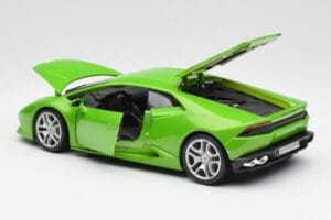 Lamborghini Huracan LP610-4 Zöld Bburago 1:18 18-11038 Fém – 5. kép a 8-ből