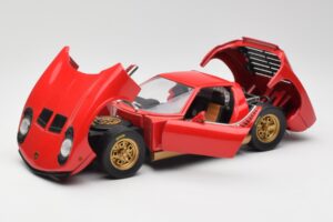 Lamborghini Miura Piros Anson 1:18 30302 Fém – 2. kép a 8-ből