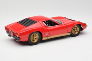 Lamborghini Miura Piros Anson 1:18 30302 Fém – 3. kép a 8-ből