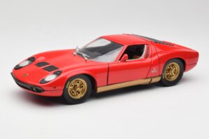 Lamborghini Miura Piros Anson 1:18 30302 Fém