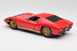 Lamborghini Miura Piros Anson 1:18 30302 Fém – 7. kép a 8-ből
