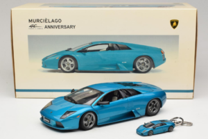 Lamborghini Murcielago 40th Anniversary Verde Artemis AUTOart 1:18 74515 Fém – 9. kép a 9-ből