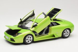 Lamborghini Murcielago Zöld Bburago 1:18 3316-M1 Fém – 2. kép a 8-ből