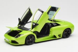 Lamborghini Murcielago LP640 Ithaca Zöld Metallic AUTOart 1:18 74624 Fém – 2. kép a 8-ből
