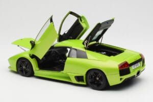Lamborghini Murcielago LP640 Ithaca Zöld Metallic AUTOart 1:18 74624 Fém – 5. kép a 8-ből