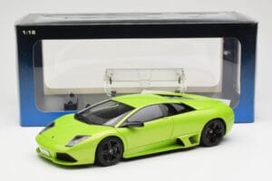 Lamborghini Murcielago LP640 Ithaca Zöld Metallic AUTOart 1:18 74624 Fém – 8. kép a 8-ből