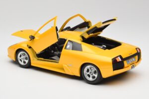 Lamborghini Murcielago LP640 Sárga Bburago 1:18 23124646-M1 Fém – 5. kép a 8-ből