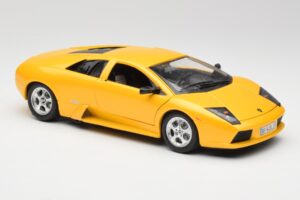 Lamborghini Murcielago LP640 Sárga Bburago 1:18 23124646-M1 Fém – 6. kép a 8-ből