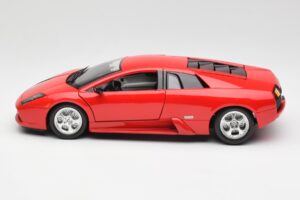 Lamborghini Murcielago Piros Bburago 1:18 3316 Fém – 4. kép a 8-ből