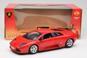 Lamborghini Murcielago Piros Bburago 1:18 3316 Fém – 8. kép a 8-ből