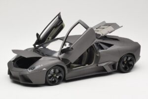 Lamborghini Reventon Matte Grey Bburago 1:18 18-11029 Fém – 2. kép a 8-ből