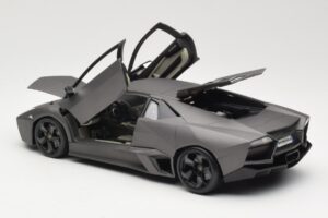 Lamborghini Reventon Matte Grey Bburago 1:18 18-11029 Fém – 5. kép a 8-ből