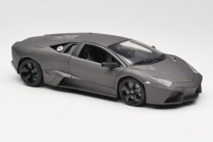 Lamborghini Reventon Matte Grey Bburago 1:18 18-11029 Fém – 6. kép a 8-ből