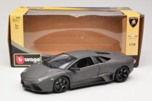 Lamborghini Reventon Matte Grey Bburago 1:18 18-11029 Fém – 8. kép a 8-ből