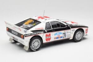 Lancia 037 #1 G. Cunico / E. Bartolich Targa Florio Winner 1983 Kyosho 1:18 08302H Fém – 3. kép a 8-ből