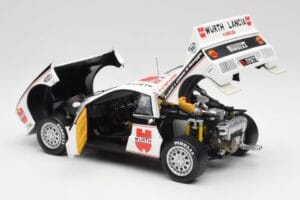 Lancia 037 #1 G. Cunico / E. Bartolich Targa Florio Winner 1983 Kyosho 1:18 08302H Fém – 5. kép a 8-ből