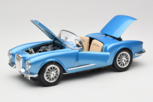 Lancia Aurelia B24 Spider Kék Bburago 1:18 3010-M1 Fém – 2. kép a 8-ből