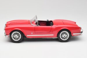 Lancia Aurelia B24 Spider Piros Bburago 1:18 3010 Fém – 4. kép a 8-ből