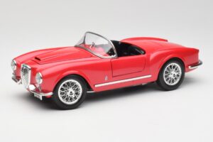 Lancia Aurelia B24 Spider Piros Bburago 1:18 3010 Fém
