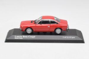 Lancia Beta Coupe Piros Minichamps 1:43 400125720 Fém