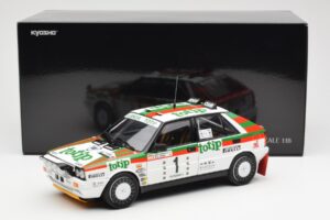 Lancia Delta HF 4WD #1 D. Cerrato Totip Rally Targa Florio 1987 Kyosho 1:18 08960C Fém – 8. kép a 8-ből