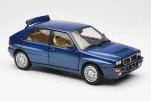 Lancia Delta HF Integrale Evo II Kék Kyosho 1:18 08341BL Fém – 6. kép a 8-ből
