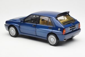 Lancia Delta HF Integrale Evo II Kék Kyosho 1:18 08341BL Fém – 7. kép a 8-ből
