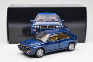 Lancia Delta HF Integrale Evo II Kék Kyosho 1:18 08341BL Fém – 8. kép a 8-ből