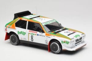 Lancia Delta S4 #8 D. Cerrato / G. Cerri Rally San Remo 1986 IXO 1:18 18RMC133 Fém – 4. kép a 6-ből