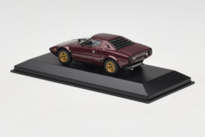 Lancia Stratos Burgundi Piros Minichamps 1:43 LANCIA001 Fém – 3. kép a 4-ből