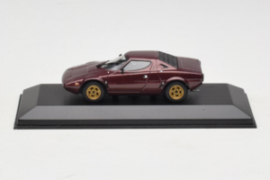 Lancia Stratos Burgundi Piros Minichamps 1:43 LANCIA001 Fém